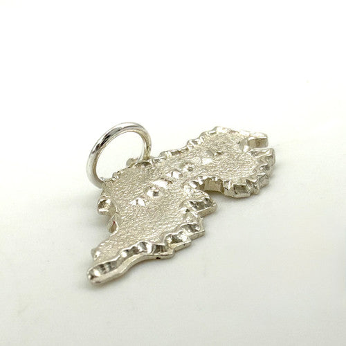 Vintage 925 Sterling Silver Tortola Charm CA27-42