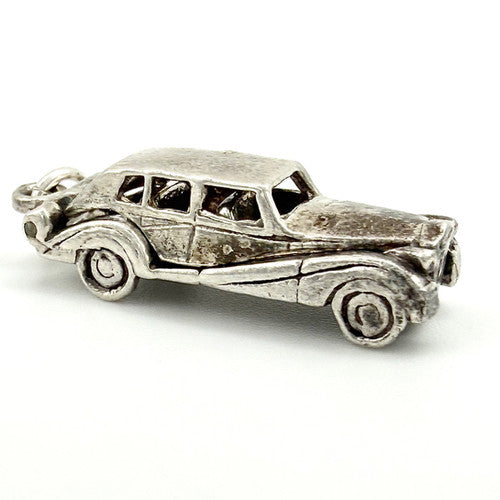 Vintage 925 Sterling Silver Classic Car Charm CA26-43