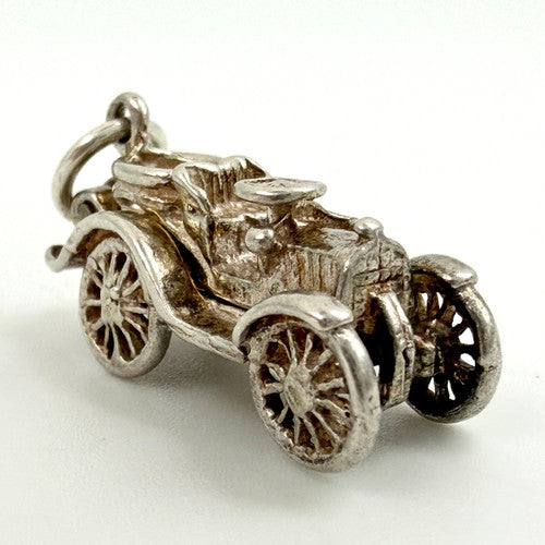 Vintage 925 Sterling Silver Vintage Car Charm CA28-27