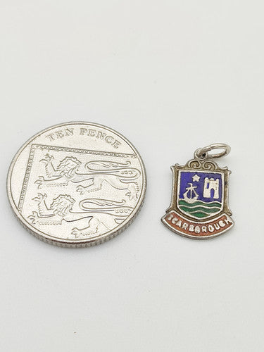Vintage 925 Sterling Silver Scarborough Charm CA13-107