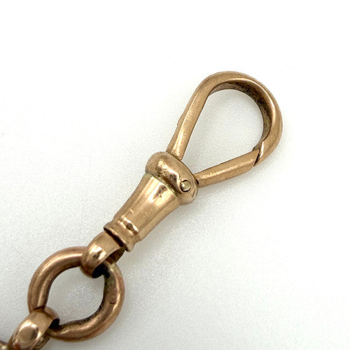Antique 9ct Rose Gold 1918 Masonic Pendant With Dog Clip PG34