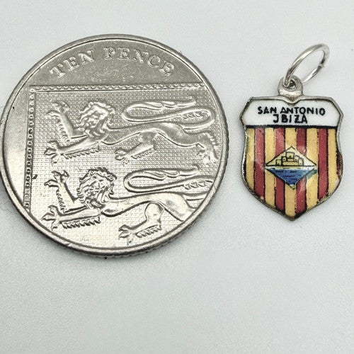 Vintage 800 Silver San Antonio Ibiza Charm CA25-32