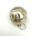 Vintage 925 Sterling Silver Football Charm CA27-54