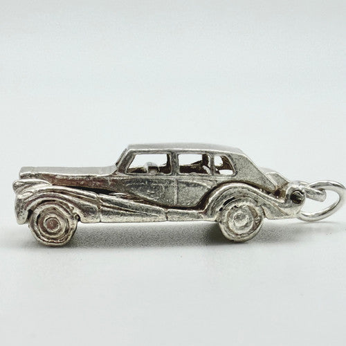 Vintage 925 Sterling Silver Rolls Royce Charm CA24-67