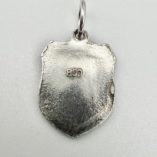 Vintage 800 Silver Hannover Travel Charm CA25-23