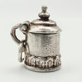 Vintage 925 Sterling Silver Tankard Charm CA23-6