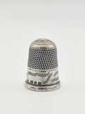 Vintage 925 Sterling Silver Thimble PAT40