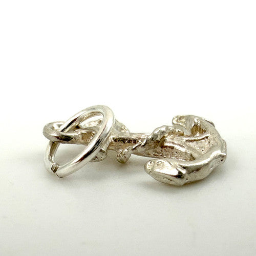 Vintage 925 Sterling Silver Anchor Charm CA27-28
