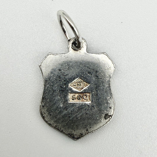 Vintage 800 Silver Interlaken Travel Charm CA25-27