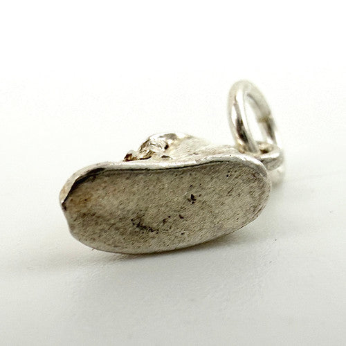 Vintage 925 Sterling Silver Baby Shoe Charm CA26-5
