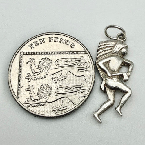 Vintage 925 Sterling Silver Native American Charm CA21-31