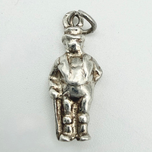 Vintage 925 Sterling Silver John Bull Charm CA23-15