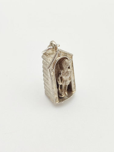 Vintage 925 Sterling Silver Queens Guard Charm CA16-51