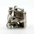 Vintage 925 Sterling Silver Pianist Charm CA29-10