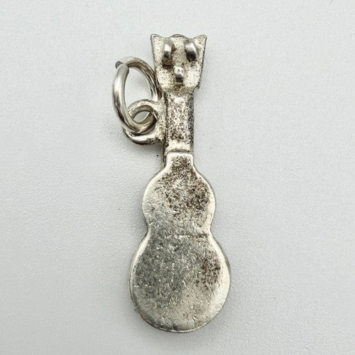 Vintage 925 Sterling Silver Guitar Charm CA22-35
