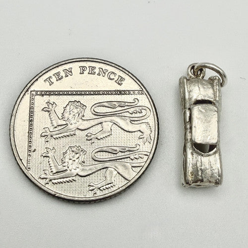 Vintage 925 Sterling Silver Car Charm CA22-31