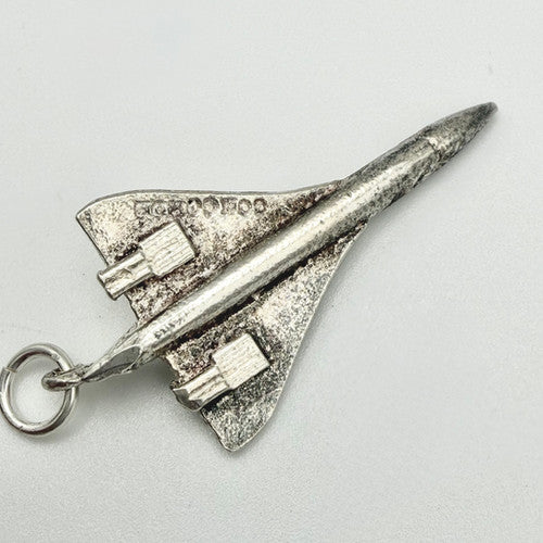 Vintage 925 Sterling Silver Aeroplane Charm CA24-5