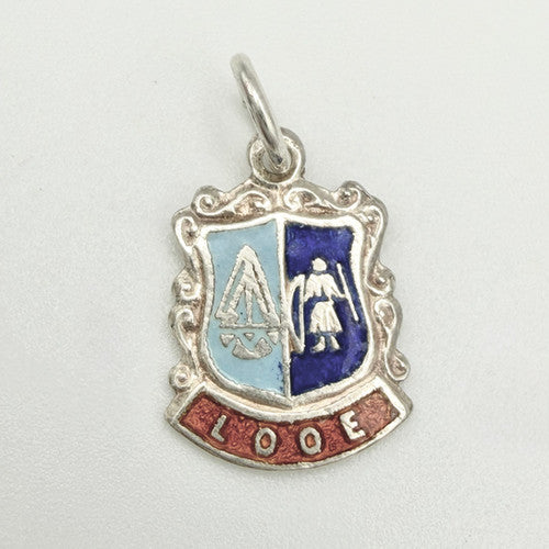 Vintage 925 Sterling Silver Looe Travel Charm CA24-17