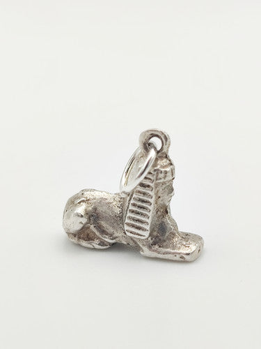 Vintage 925 Sterling Silver Sphinx Charm CA18-11