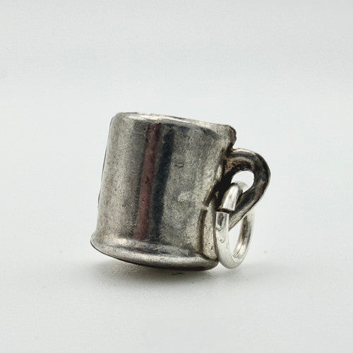 Vintage 925 Sterling Silver Tankard Charm CA21-47