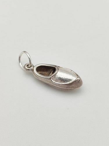 Vintage 925 Sterling Silver Shoe Charm CA15-90