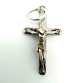 Vintage 925 Sterling Silver Crucifix Charm CA27-15