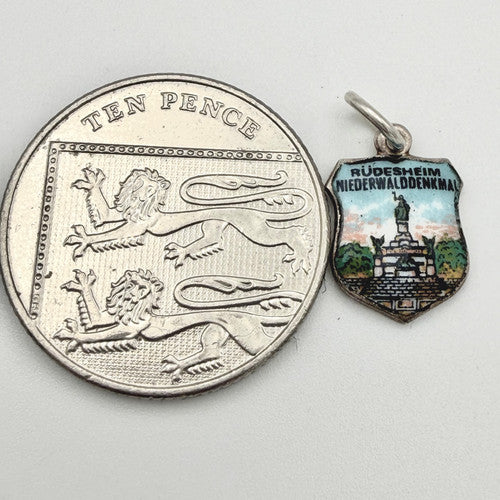 Vintage 925 Sterling Silver Rudesheim Charm CA21-58