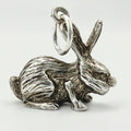 Vintage 925 Sterling Silver Rabbit Charm CA25-70