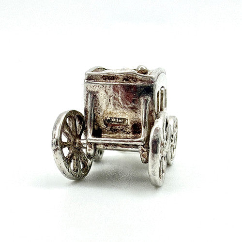 Vintage 925 Sterling Silver CHIM Carriage Charm CA26-41