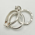 Vintage 925 Sterling Silver Rings Charm CA22-58