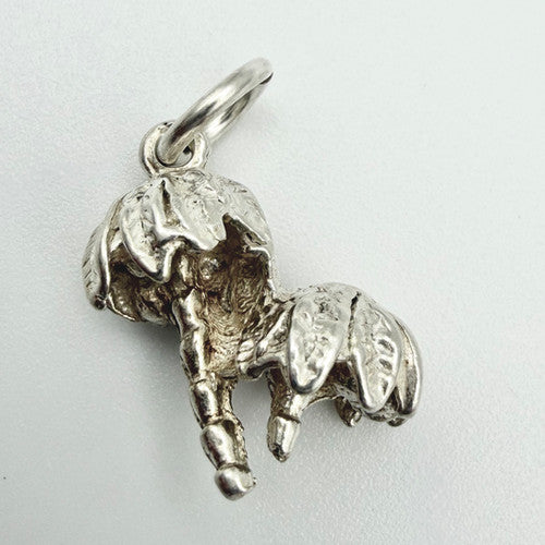 Vintage 925 Sterling Silver Palm Tree Charm CA22-70