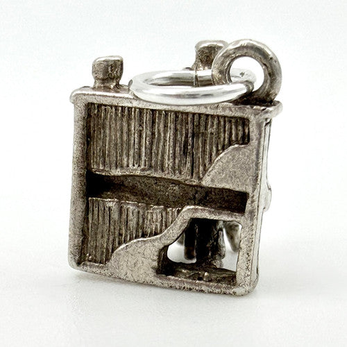 Vintage 925 Sterling Silver Pianist Charm CA29-10