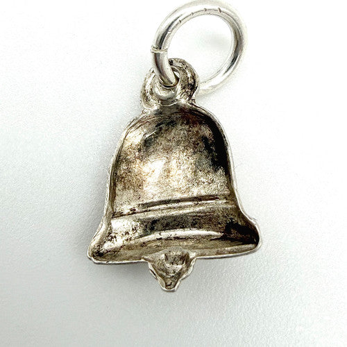Vintage 925 Sterling Silver Bell Charm CA26-3