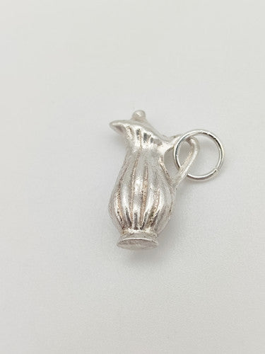 Vintage 925 Sterling Silver Jug Charm CA18-61