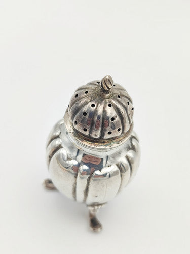 Vintage 925 Sterling Silver Salt Pepper Shaker LOH7