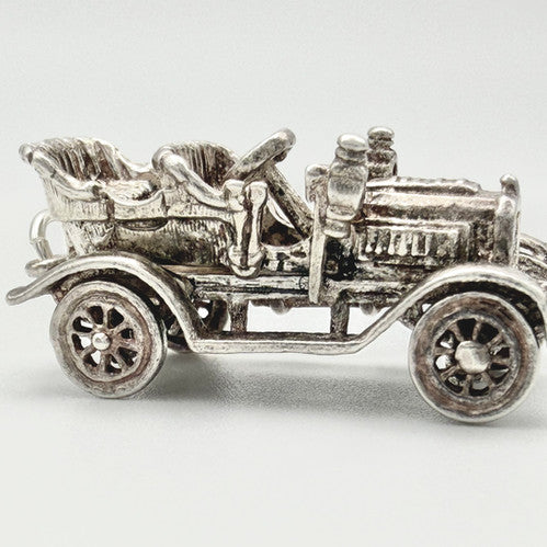 Vintage 925 Sterling Silver Large Car Charm CA23-20
