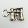 Vintage 925 Sterling Silver Binoculars Charm CA22-89