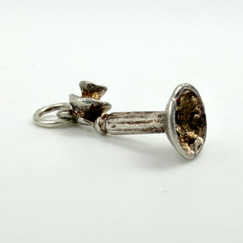 Vintage 925 Sterling Silver Telephone Charm CA28-10
