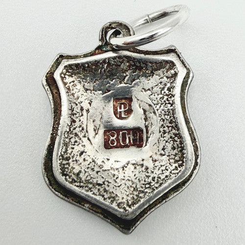 Vintage 800 Silver Tirol Travel Charm CA25-4
