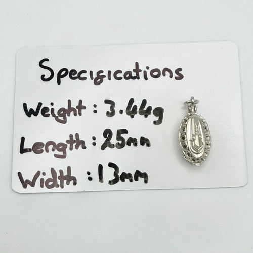 Vintage 925 Sterling Silver Desk Lighter Charm CA24-12