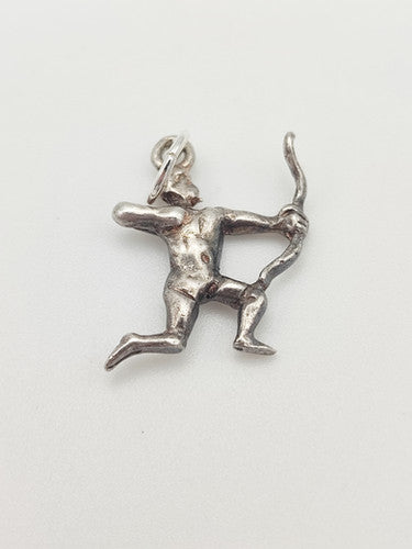 Vintage 925 Sterling Silver Sagittarius Charm CA18-68