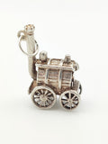 Vintage 925 Sterling Silver Stephenson's Rocket Charm CA16-30
