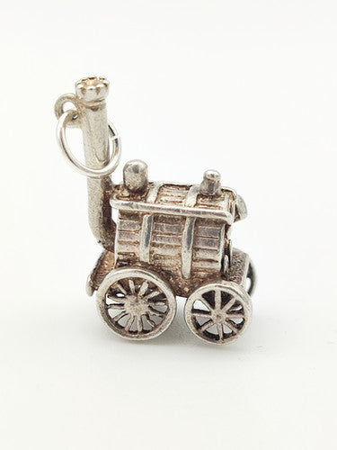 Vintage 925 Sterling Silver Stephenson's Rocket Charm CA16-30