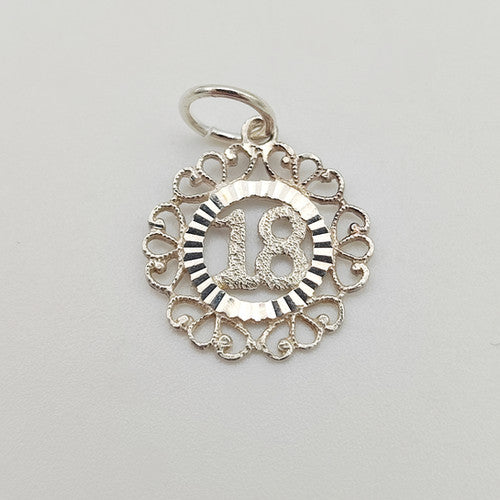 Vintage 925 Sterling Silver 18 Charm CA19-24