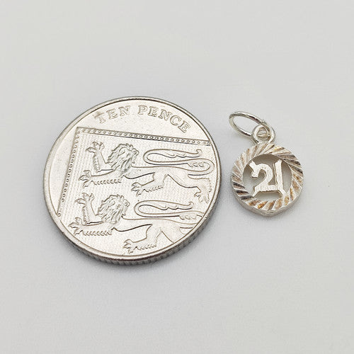 Vintage 925 Sterling Silver 21 Charm CA19-19