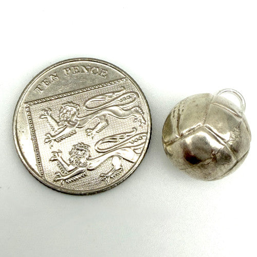 Vintage 925 Sterling Silver Football Charm CA27-54