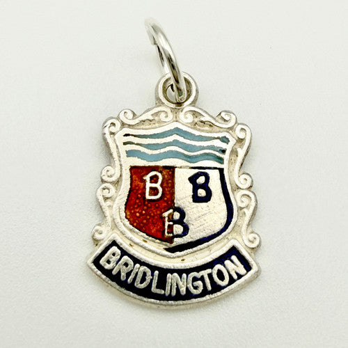 Vintage 925 Sterling Silver Bridlington Travel Charm CA20-40