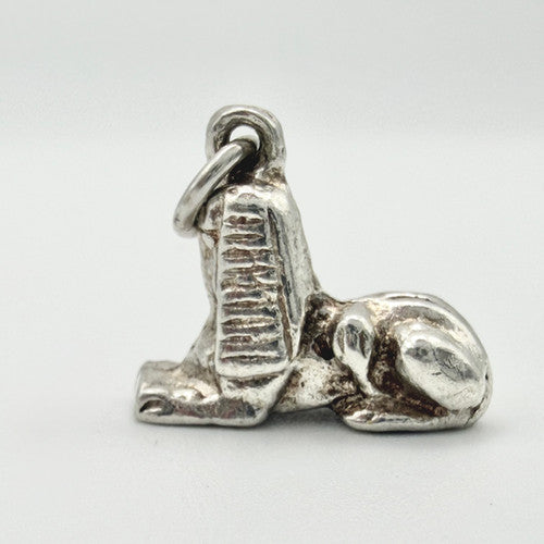 Vintage 925 Sterling Silver Sphinx Charm CA23-7