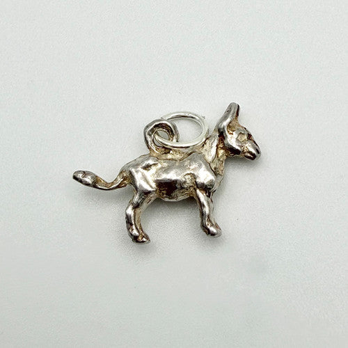Vintage 925 Sterling Silver Donkey Charm CA19-54