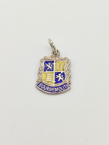 Vintage 925 Sterling Silver Bournemouth Travel Charm CA13-95